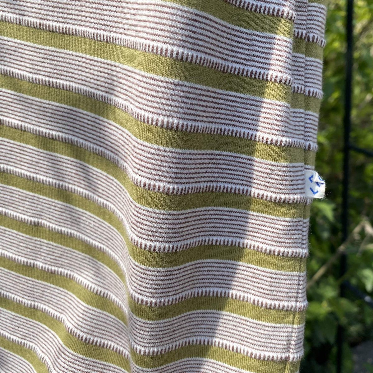 画像4: NOROLL " UNEVENNESS SS TEE" - GREEN (4)