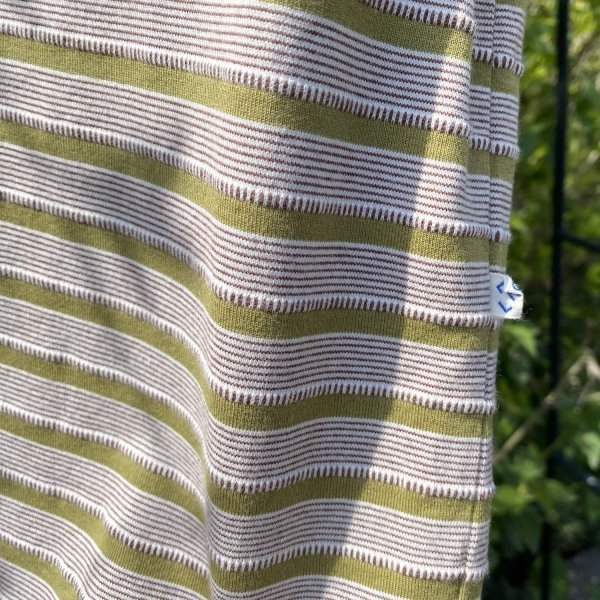画像4: NOROLL " UNEVENNESS SS TEE" - GREEN (4)