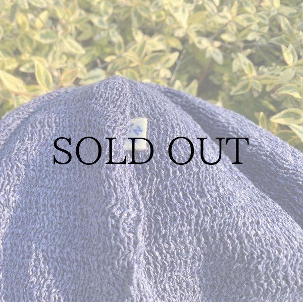 画像3: NOROLL " TWOFACE WASHI BEANIE " - BLUE (3)
