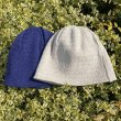 画像4: NOROLL " TWOFACE WASHI BEANIE " - BLUE (4)