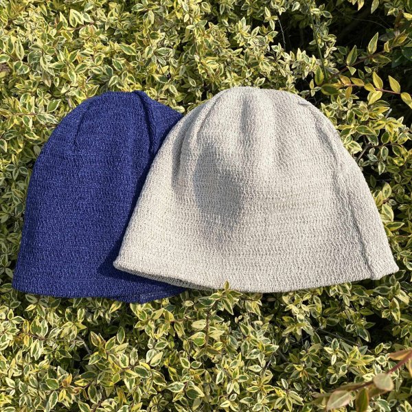 画像3: NOROLL " TWOFACE WASHI BEANIE " - OFF WHITE (3)