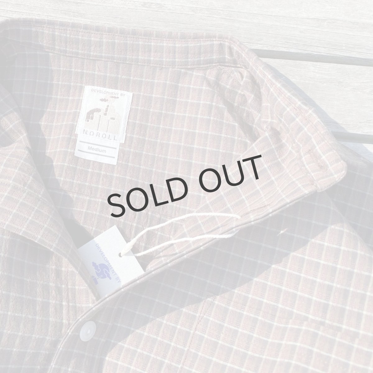 画像2: NOROLL " NORMAL PANAMA SHIRT " - PANAMA CHECK (2)