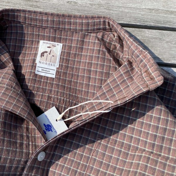 画像2: NOROLL " NORMAL PANAMA SHIRT " - PANAMA CHECK (2)