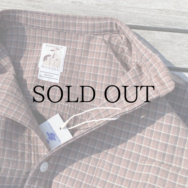 画像2: NOROLL " NORMAL PANAMA SHIRT " - PANAMA CHECK (2)