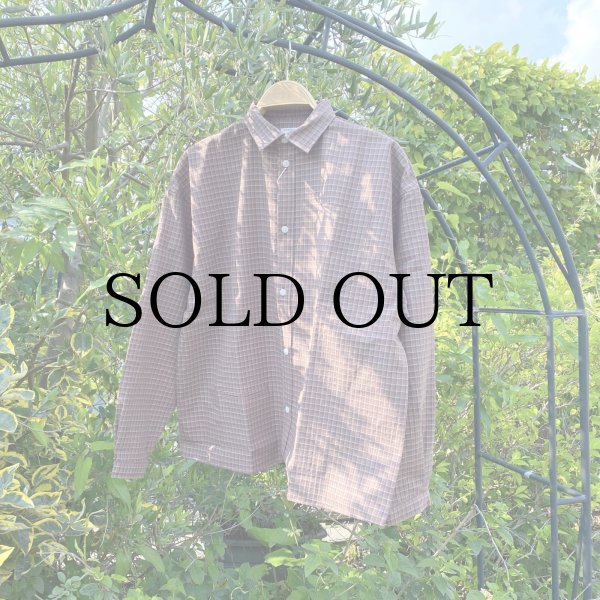 画像1: NOROLL " NORMAL PANAMA SHIRT " - PANAMA CHECK (1)