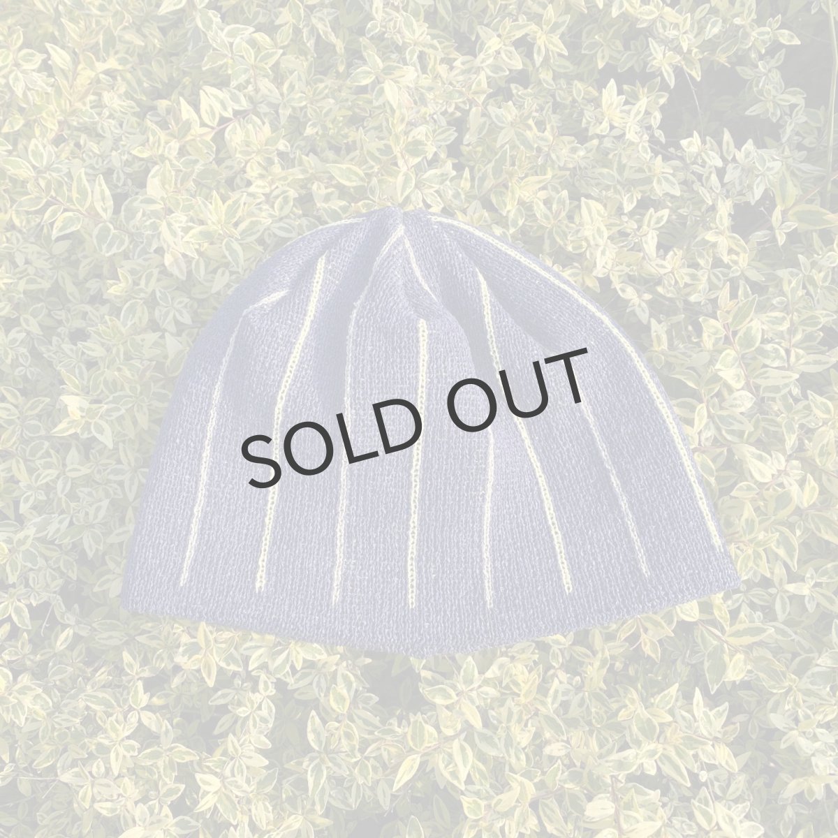 画像1: NOROLL " TWOFACE WASHI BEANIE " - BLUE (1)