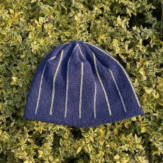 画像1: NOROLL " TWOFACE WASHI BEANIE " - BLUE (1)