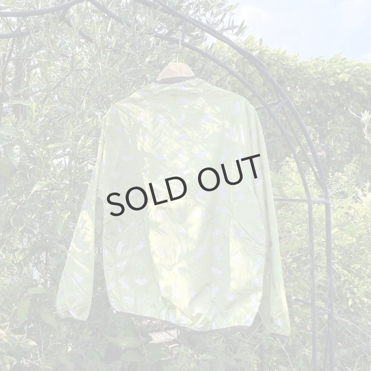 画像5: NOROLL " SIGN REFLECTION PULLOVER " - LIME GREEN (5)