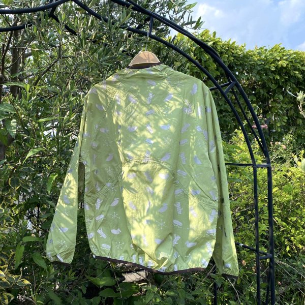 画像5: NOROLL " SIGN REFLECTION PULLOVER " - LIME GREEN (5)