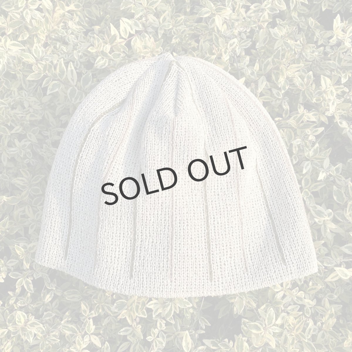画像1: NOROLL " TWOFACE WASHI BEANIE " - OFF WHITE (1)