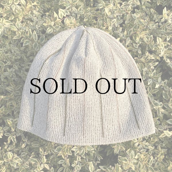 画像1: NOROLL " TWOFACE WASHI BEANIE " - OFF WHITE (1)