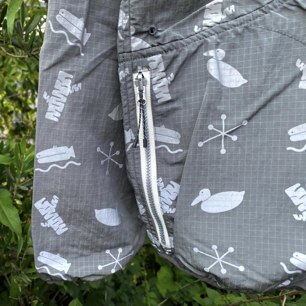 画像4: NOROLL " SIGN REFLECTION PULLOVER " - GREY (4)
