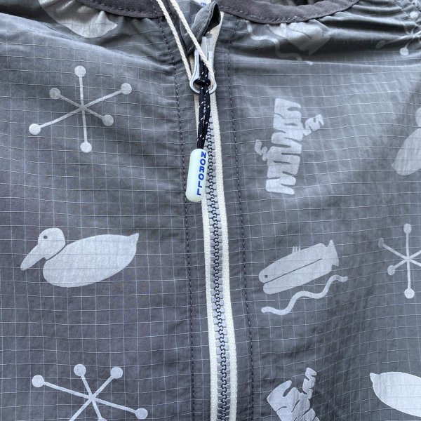 画像2: NOROLL " SIGN REFLECTION PULLOVER " - GREY (2)