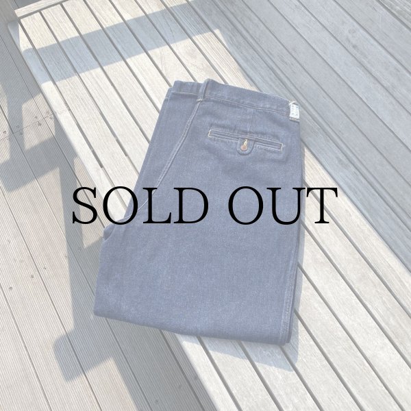 画像1: NOROLL " THICKWALK PANTS " - BLUE DENIM (1)