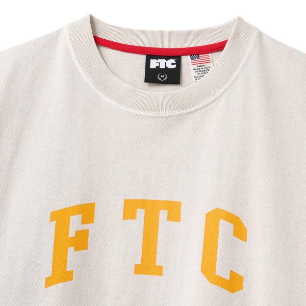 画像2: FTC " PIGMENT DYED TEE "- NATURAL (2)