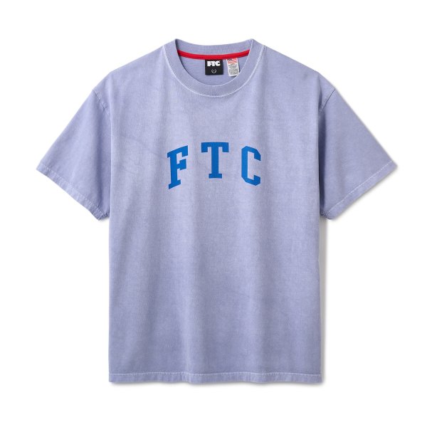 画像1: FTC " PIGMENT DYED TEE "- LIGHT PURPLE (1)
