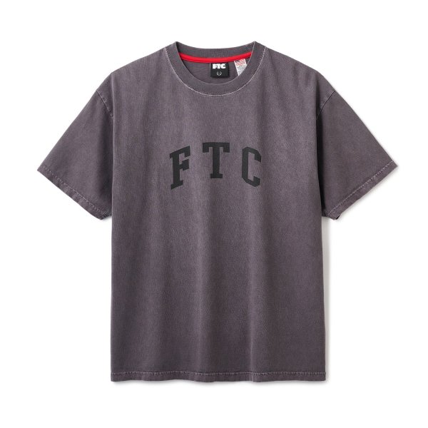 画像1: FTC " PIGMENT DYED TEE "- BLACK (1)