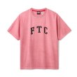 画像1: FTC " PIGMENT DYED TEE "- PINK (1)