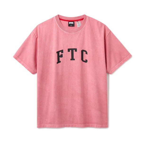 画像1: FTC " PIGMENT DYED TEE "- PINK (1)