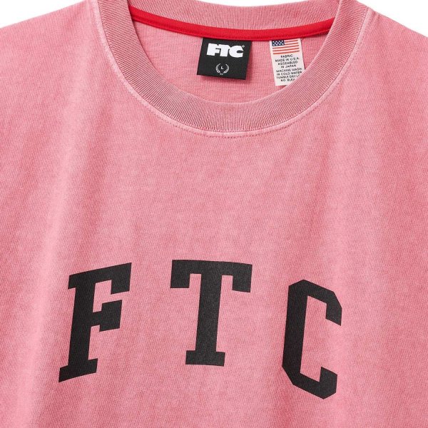 画像2: FTC " PIGMENT DYED TEE "- PINK (2)