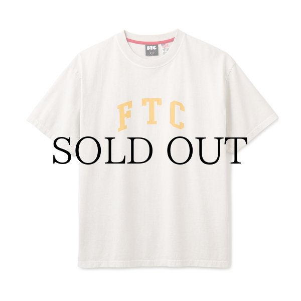 画像1: FTC " PIGMENT DYED TEE "- NATURAL (1)