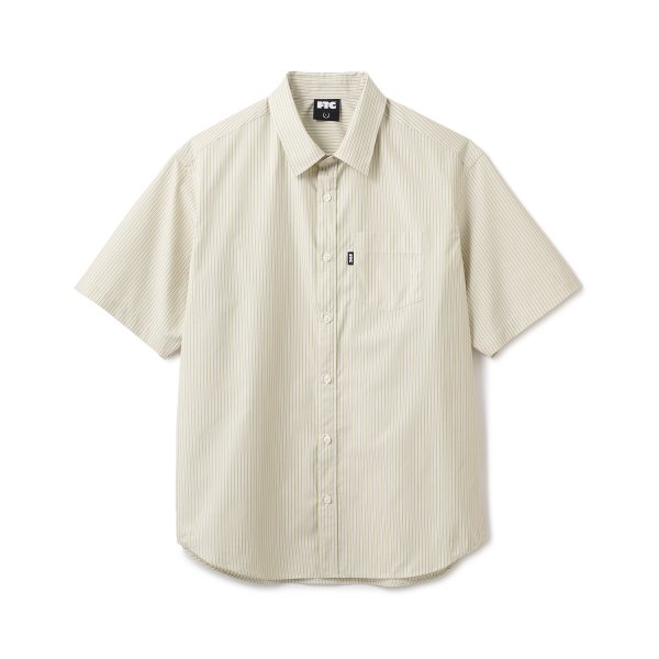 画像1: FTC " STRIPE SHIRT " - GREEN (1)