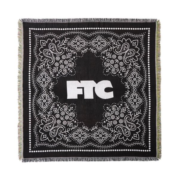 画像1: FTC " BANDANA BLANKET " - BLACK (1)