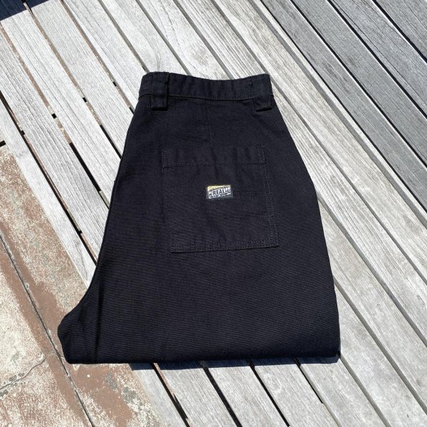 画像1: REAL " TOUGH THREADS PANTS " - BLACK (1)