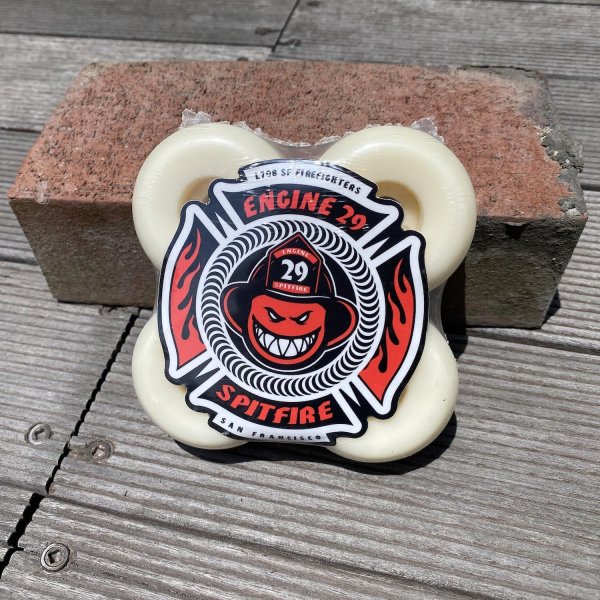画像2:  SPITFIRE WHEELS " FORMULA FOUR / SF ENGINE 29 " - 56MM / CONICAL FULL 99DU   (2)