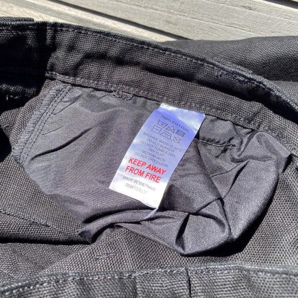 画像8: REAL " TOUGH THREADS PANTS " - BLACK (8)