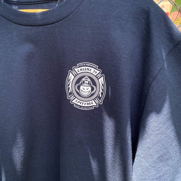 画像4: SPITFIRE " ENGINE 29 TEE " - NAVY (4)
