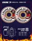 画像3:  SPITFIRE WHEELS " FORMULA FOUR / SF ENGINE 29 " - 56MM / CONICAL FULL 99DU   (3)