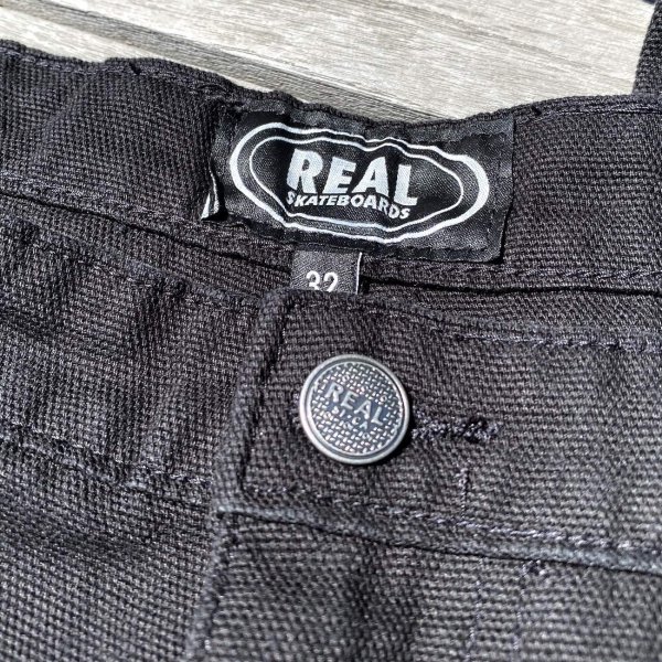 画像6: REAL " TOUGH THREADS PANTS " - BLACK (6)