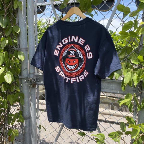 画像1: SPITFIRE " ENGINE 29 TEE " - NAVY (1)
