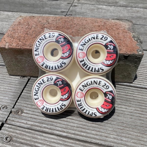 画像1:  SPITFIRE WHEELS " FORMULA FOUR / SF ENGINE 29 " - 54MM / CONICAL FULL 99DU   (1)