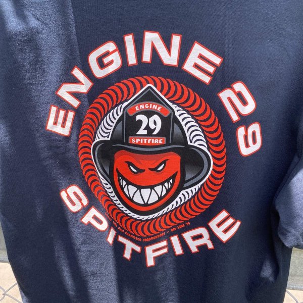 画像2: SPITFIRE " ENGINE 29 TEE " - NAVY (2)