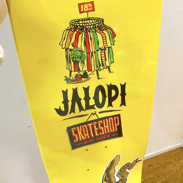 画像4: ANTI HERO " JALOPI SKATE CO. SHOP LUKER CAPSULE " - 9.18" x 32" / new shape (4)
