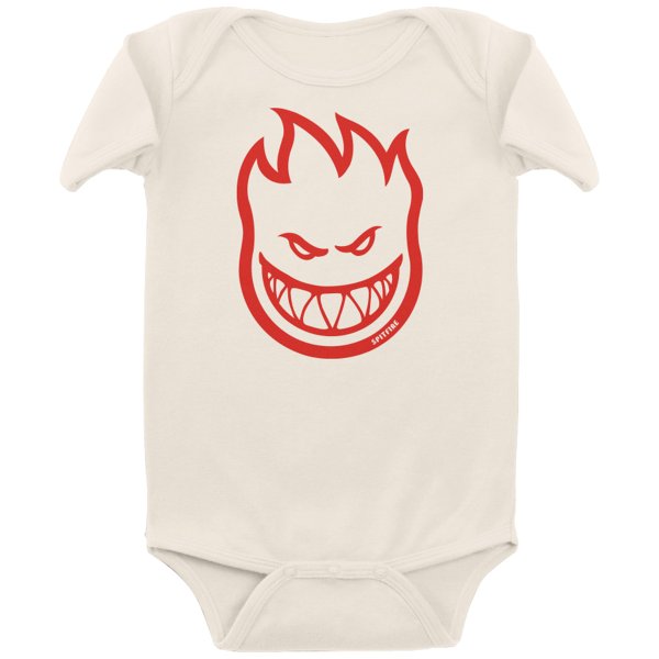 画像1: SPITFIRE " BIGHEAD INFANT ONESIE " - NATURAL (1)