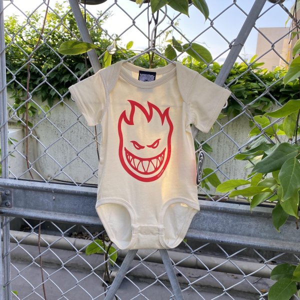 画像2: SPITFIRE " BIGHEAD INFANT ONESIE " - NATURAL (2)