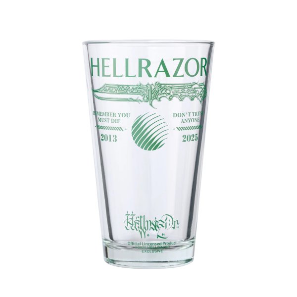 画像1: HELLRAZOR®︎ MOZYSKEY COLLECTION " DTA PINT GLASS " (1)