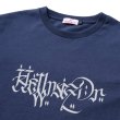 画像3: HELLRAZOR®︎ MOZYSKEY COLLECTION " LETTER SHIRT " - NAVY (3)