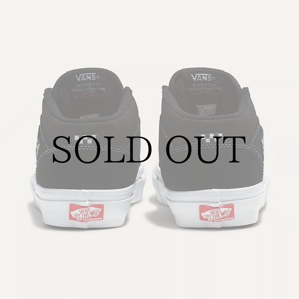 画像4: VANS " SKATE HALF CAB " - BLACK / WHITE ［ USA企画 ］ (4)