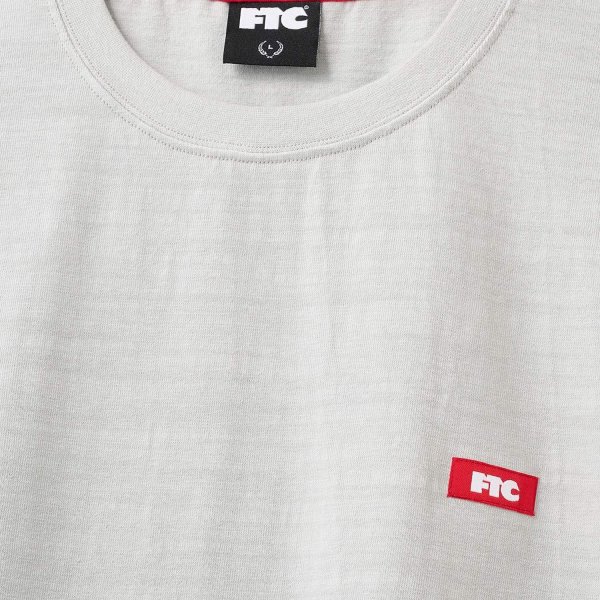画像2: FTC " SMALL BOX LOGO TEE " - GRAY (2)