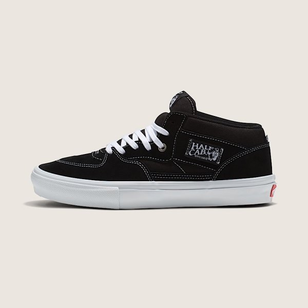画像1: VANS " SKATE HALF CAB " - BLACK / WHITE ［ USA企画 ］ (1)