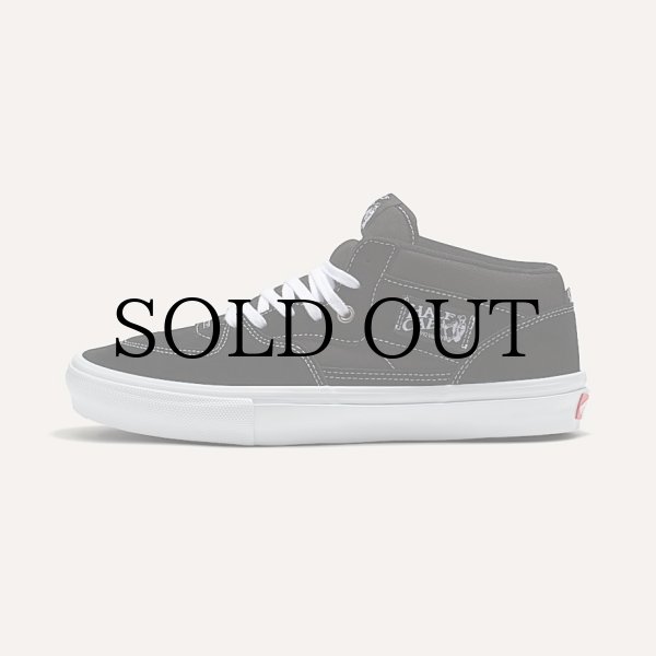 画像1: VANS " SKATE HALF CAB " - BLACK / WHITE ［ USA企画 ］ (1)