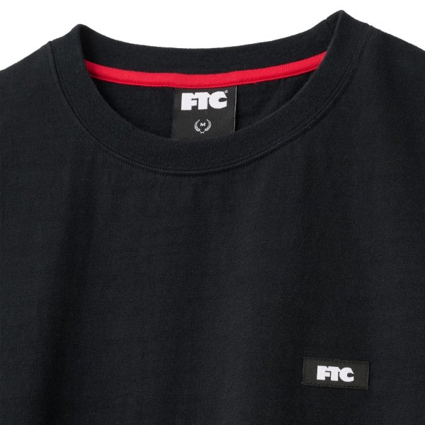 画像2: FTC " SMALL BOX LOGO TEE " - BLACK (2)