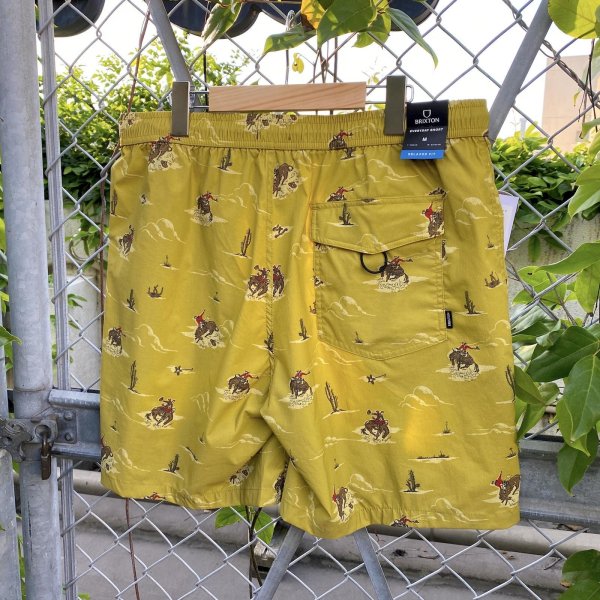 画像2: LONE STAR X BRIXTON " EVERYDAY HYBRID SHORT 7 " - TEXAS GOLD (2)