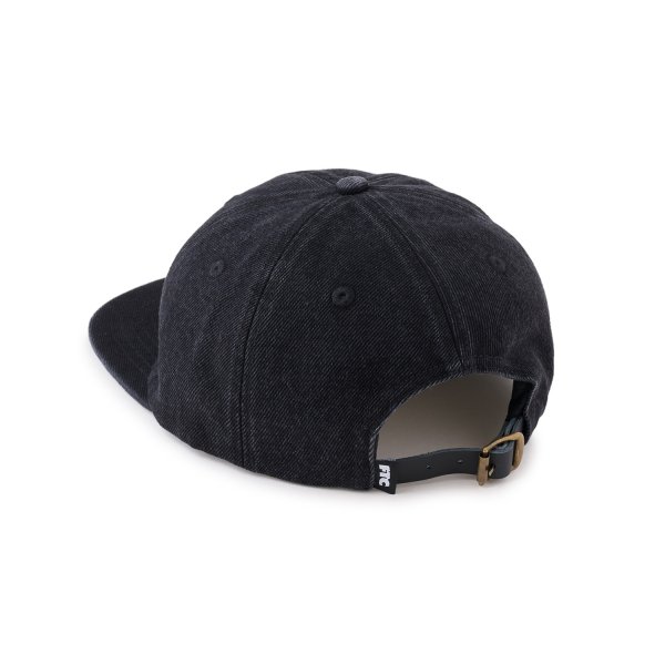 画像2: FTC  " WASHED DENIM 6 PANEL " - BLACK (2)