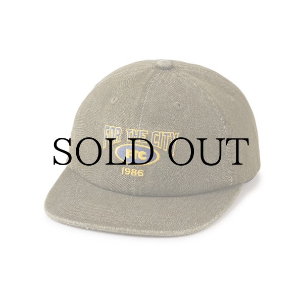 画像1: FTC  " WASHED DENIM 6 PANEL " - GREEN (1)
