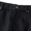 画像3: FTC " DENIM SHORT " - BLACK (3)
